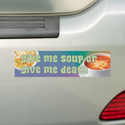 Liberty Soup Autoaufkleber (Auf Auto)
