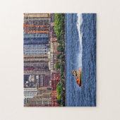 Liberty Staat Park - Jet Ski in Morris Canal Basti Puzzle (Vertikal)
