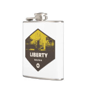 Liberty Staat Park New Jersey Flachmann (Links)