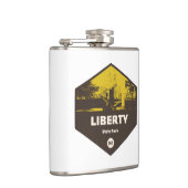 Liberty Staat Park New Jersey Flachmann (Rechts)
