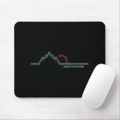 Liberty State Park New Jersey Mountain Retro Mousepad (Mit Mouse)
