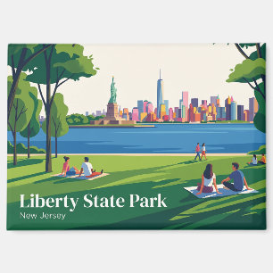 Liberty State Park USA Magnet