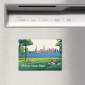 Liberty State Park USA Magnet (In Situ (Geschirrspüler))