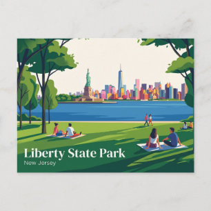 Liberty State Park USA Postkarte