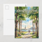 Liberty State Park USA Postkarte (Vorne/Hinten)