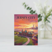 Liberty State Park USA Postkarte (Stehend Vorderseite)