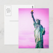 Liberty Statue New York Postkarte (Vorne/Hinten)