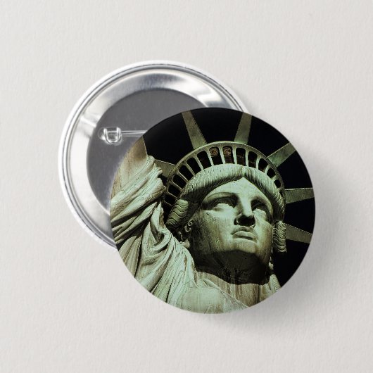 Liberty-Staue Button (Vorne & Hinten)