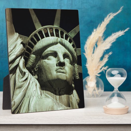 Liberty-Staue Fotoplatte (Seite)