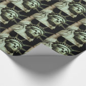 Liberty-Staue Geschenkpapier (Ecke)