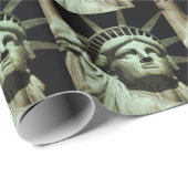 Liberty-Staue Geschenkpapier (Rolleneckpunkt)