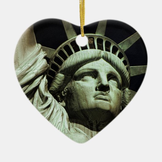 Liberty-Staue Keramik Ornament (Vorne)