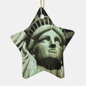 Liberty-Staue Keramikornament (Links)
