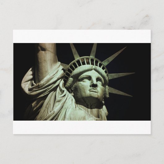 Liberty-Staue Postkarte (Vorderseite)