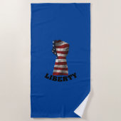 LIBERTY! STRANDTUCH (Vorderseite)