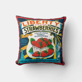 Liberty Strawberries Kissen