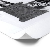 Liberty-Tempel, 1834 Poster (Ecke)