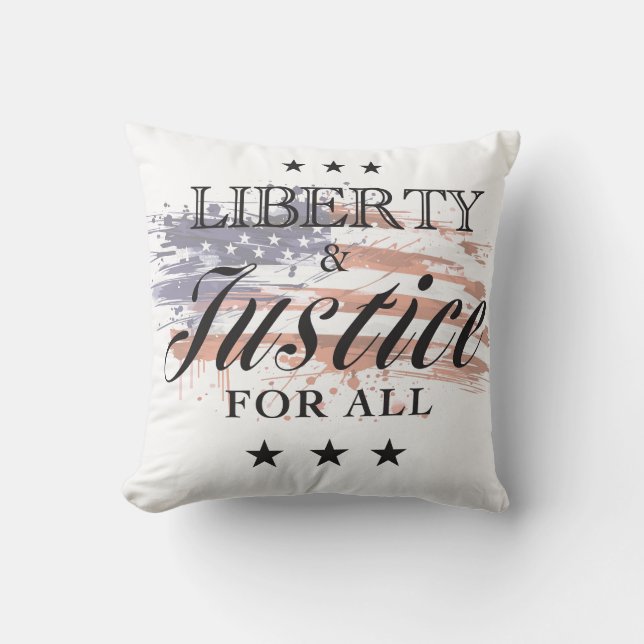 Liberty Throw Pillow Kissen (Vorderseite)