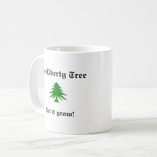 Liberty Tree Tasse (Vorderseite Links)