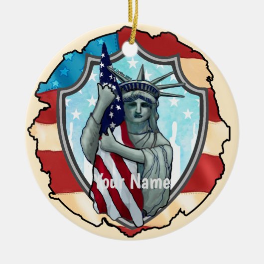 Liberty USA Ornament (Vorne)
