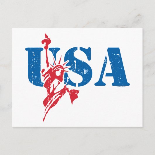 Liberty USA Postcard Postkarte (Vorderseite)