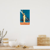 Liberty Vintage Reiseplakat Poster (Küche)