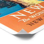 Liberty Vintage Reiseplakat Poster (Ecke)