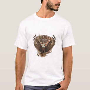 "LIBERTY WINGS FLIEGEN" is not a good translation, T-Shirt