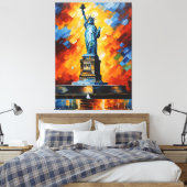 Liberty's Fiery Passage Leinwanddruck (Insitu (Schlafzimmer))