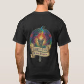 Liberty's Flame Burns Eternal  T-Shirt (Rückseite)