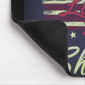 Liberty's Flame Lights Night Mousepad (Ecke)