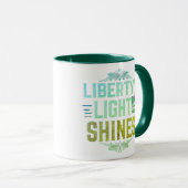 Liberty's Flame Lights Night Tasse (VorderseiteRechts)