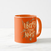 Liberty's Flame Lights Night Tasse (VorderseiteRechts)