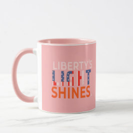 Liberty's Flame Lights Night Tasse