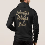 Liberty's Wings Soar Hoodie (Rückseite)