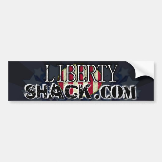 LibertyShack Stoßdämpfer Autoaufkleber (Vorne)