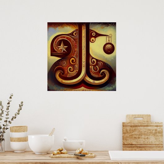 Libra 10 poster (Küche)