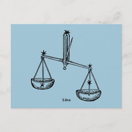 Libra, 1482 postkarte (Vorderseite)