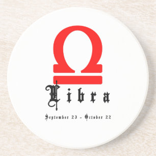 Libra, 23. September - 22. Oktober Untersetzer
