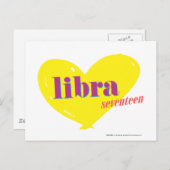 Libra 3 postkarte (Vorne/Hinten)