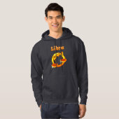 Libra-Abbildung Hoodie (Vorne ganz)