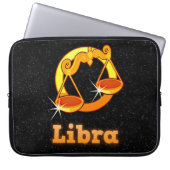 Libra-Abbildung Laptopschutzhülle (Vorderseite)
