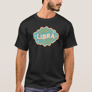 Libra AF Zodiac Sign Geburtstag Weihnachtshoroskop T-Shirt