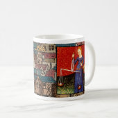 Libra Ancient Zodiac Sign Astrologie Kaffee Cup Kaffeetasse (VorderseiteRechts)