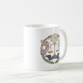Libra Angelic Libra Coffee Cup Kaffeetasse (VorderseiteRechts)