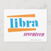 Libra Aqua Postkarte (Vorderseite)
