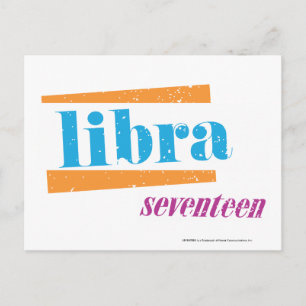 Libra Aqua Postkarte
