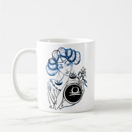 Libra Art Deco Lady Kaffeetasse