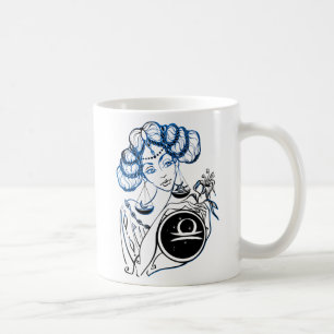 Libra Art Deco Lady Kaffeetasse