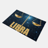 Libra-Astrologie Fußmatte (Schrägansicht)